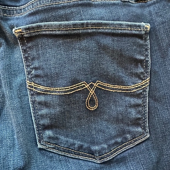 Lucky Brand Jeans Womens 29 Dark Blue Skinny Mid Rise Stretch Denim Classic - Picture 3 of 16
